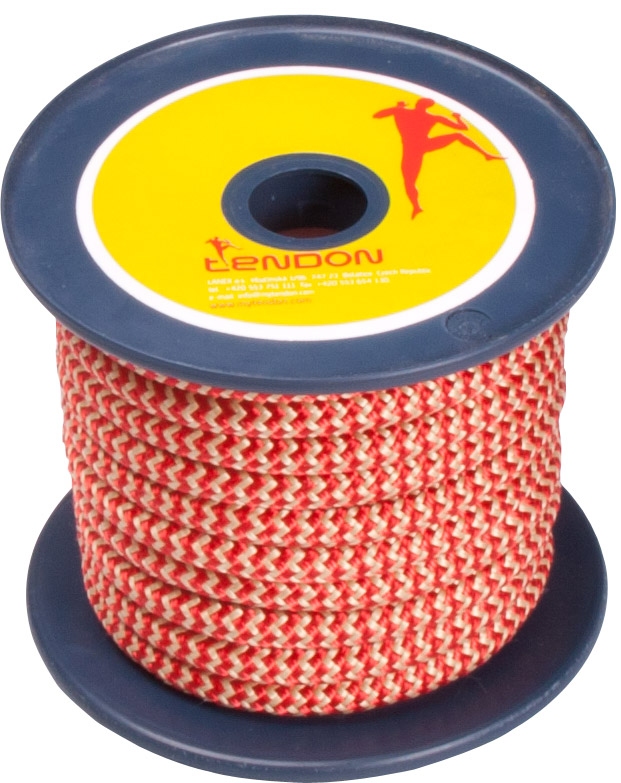 Tendon Timber 8 Standard 200m - red colour , on plastic reel
