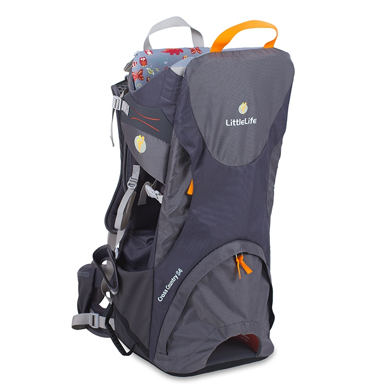 LittleLife Cross Country S4 Child Carrier; 20l; grey
