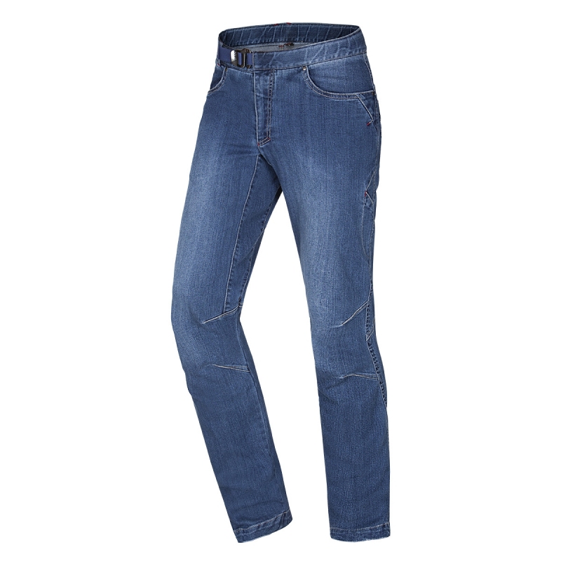 Ocún HURRIKAN jeans - XL / Middle blu